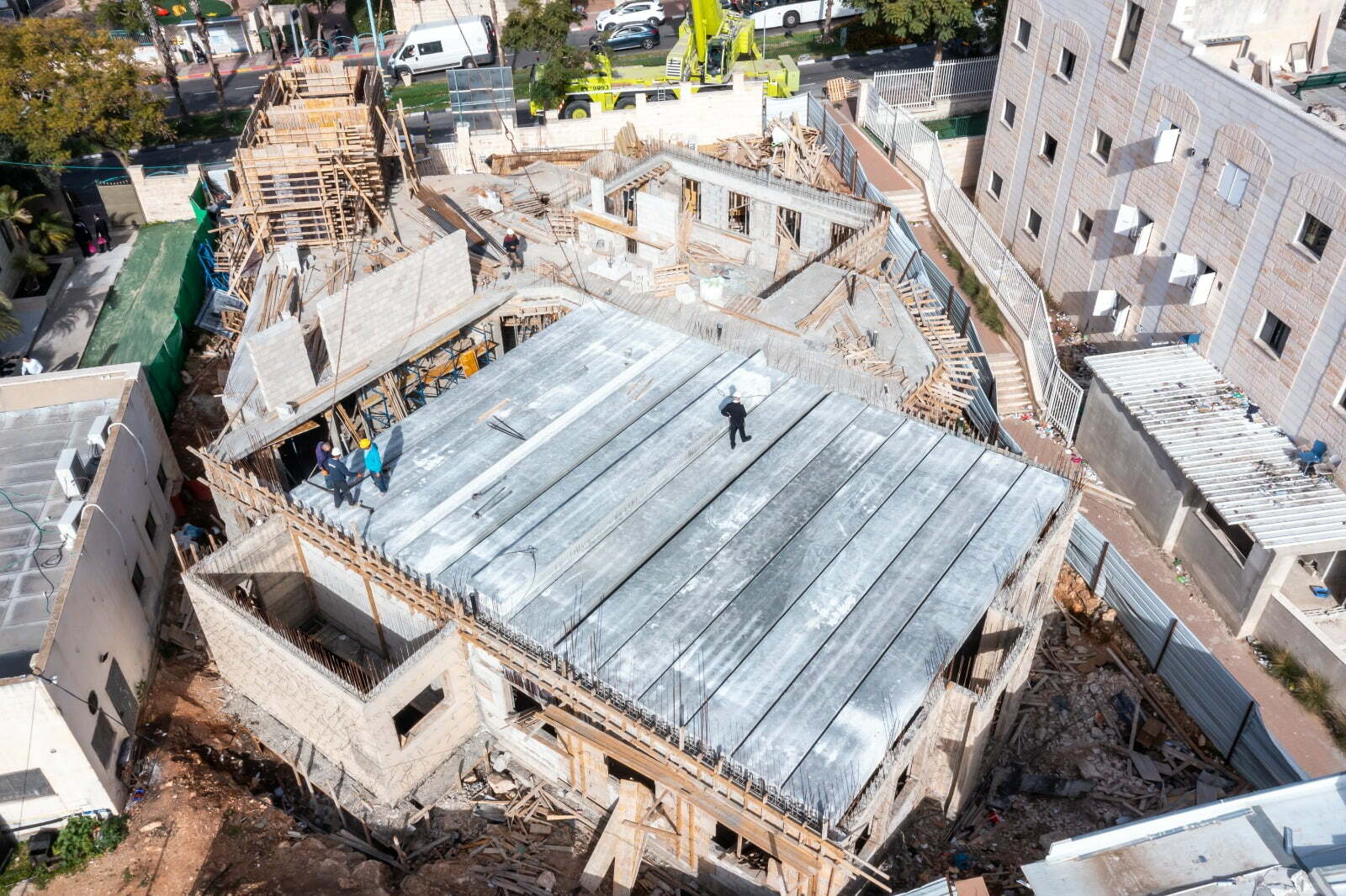 בניית בית הכנסת אחיעזר (27)